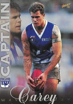 1998 Select AFL Signature Series #41 Wayne Carey Front